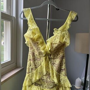 For Love & Lemons Tati Lace Dress